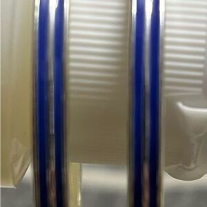 Chaps Blue and Silver Earrings